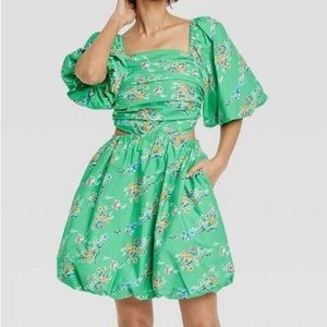 A new day cut out floral dress